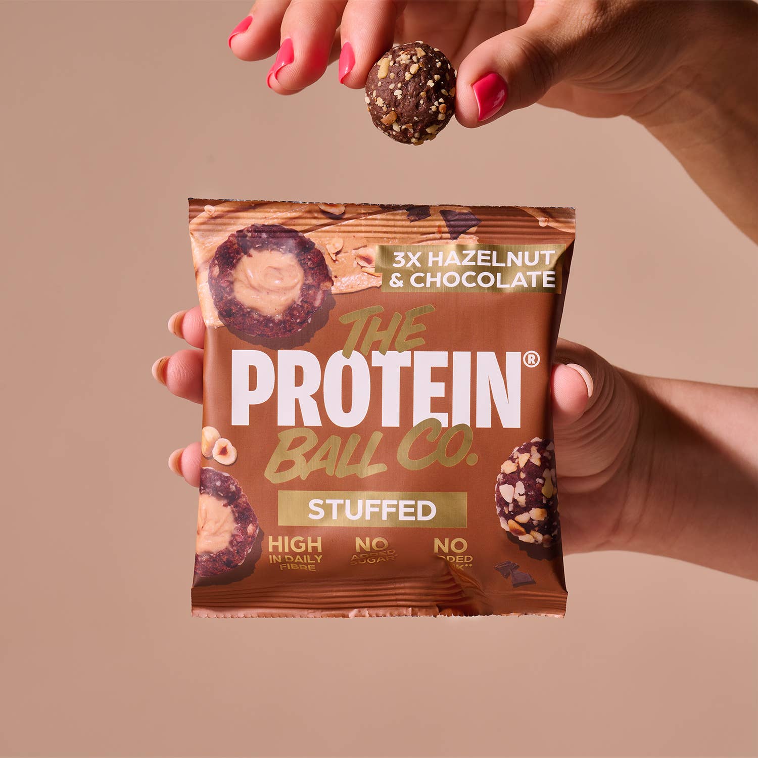 *NEW FLAVOUR* HAZELNUT & CHOCOLATE - STUFFED - 10 X 36G