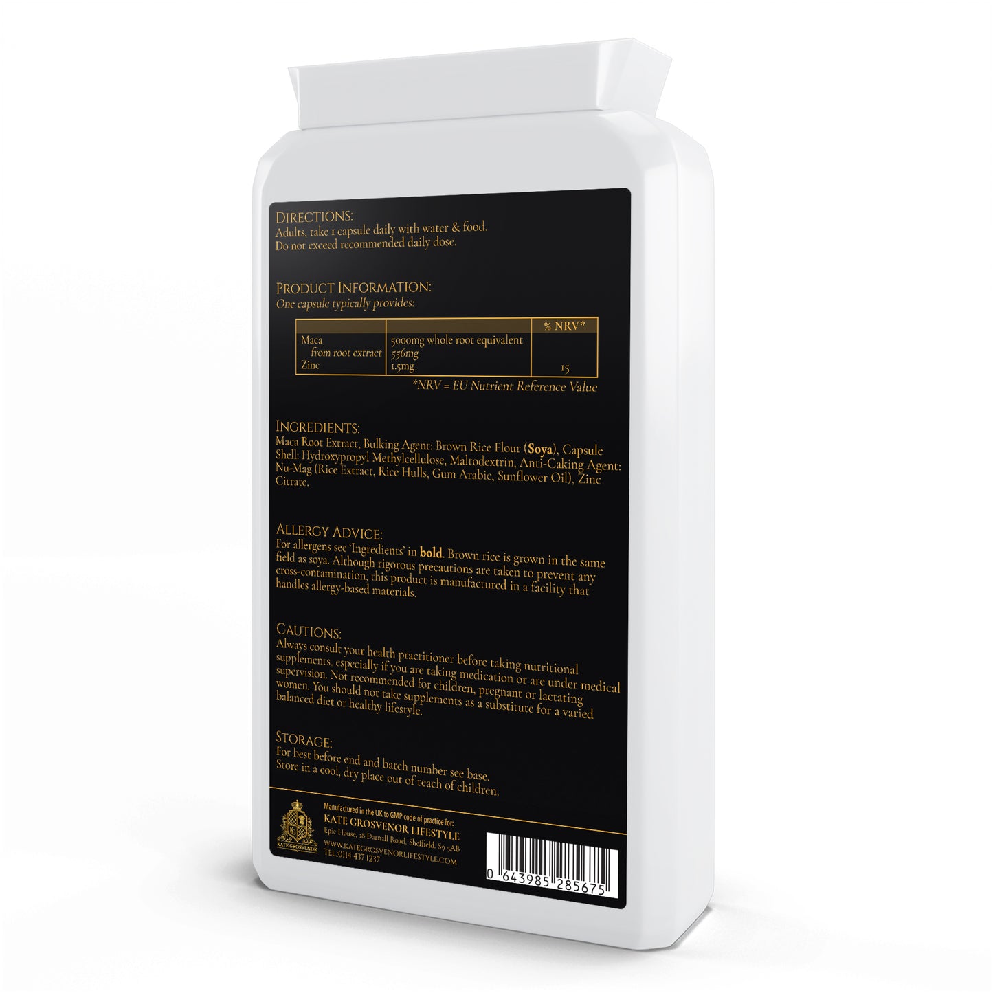 Maca Root Perimenopause Supplement