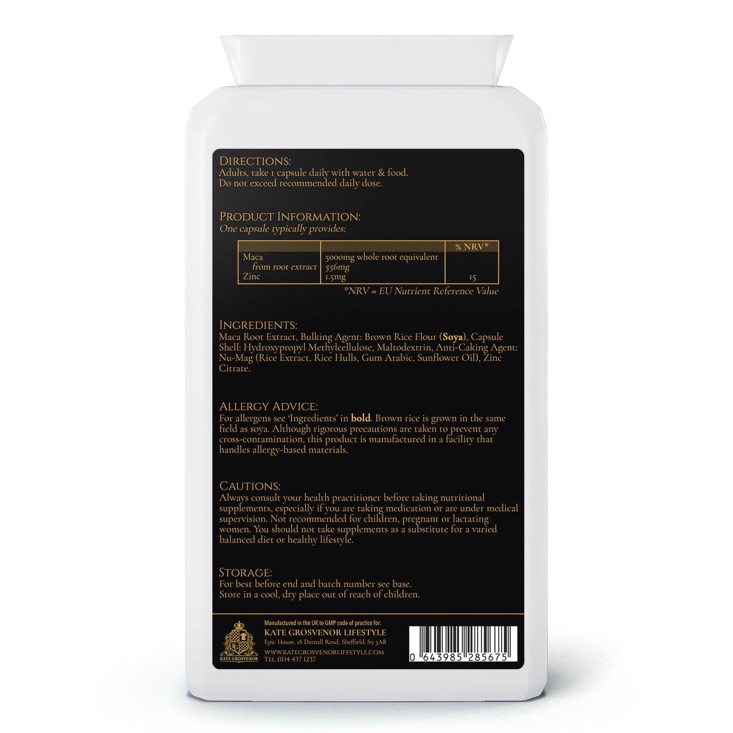 Maca Root Perimenopause Supplement