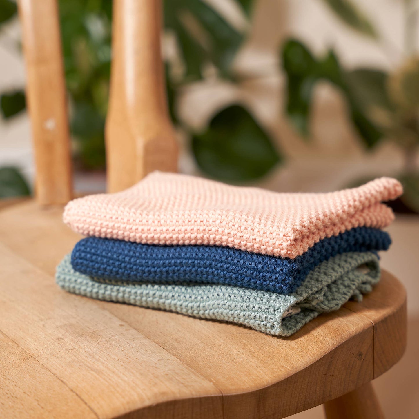 Dish Cloths - 100% Organic Cotton - Berry