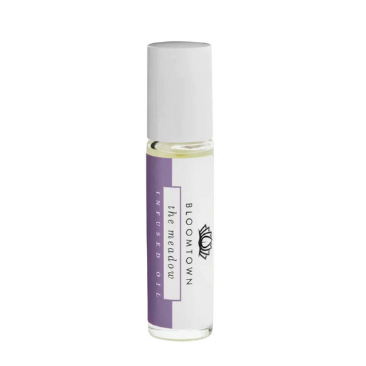 Bloomtown  Roll-On Infused Sleep and Relax Oil - The Meadow (Lavender & Rose Geranium)