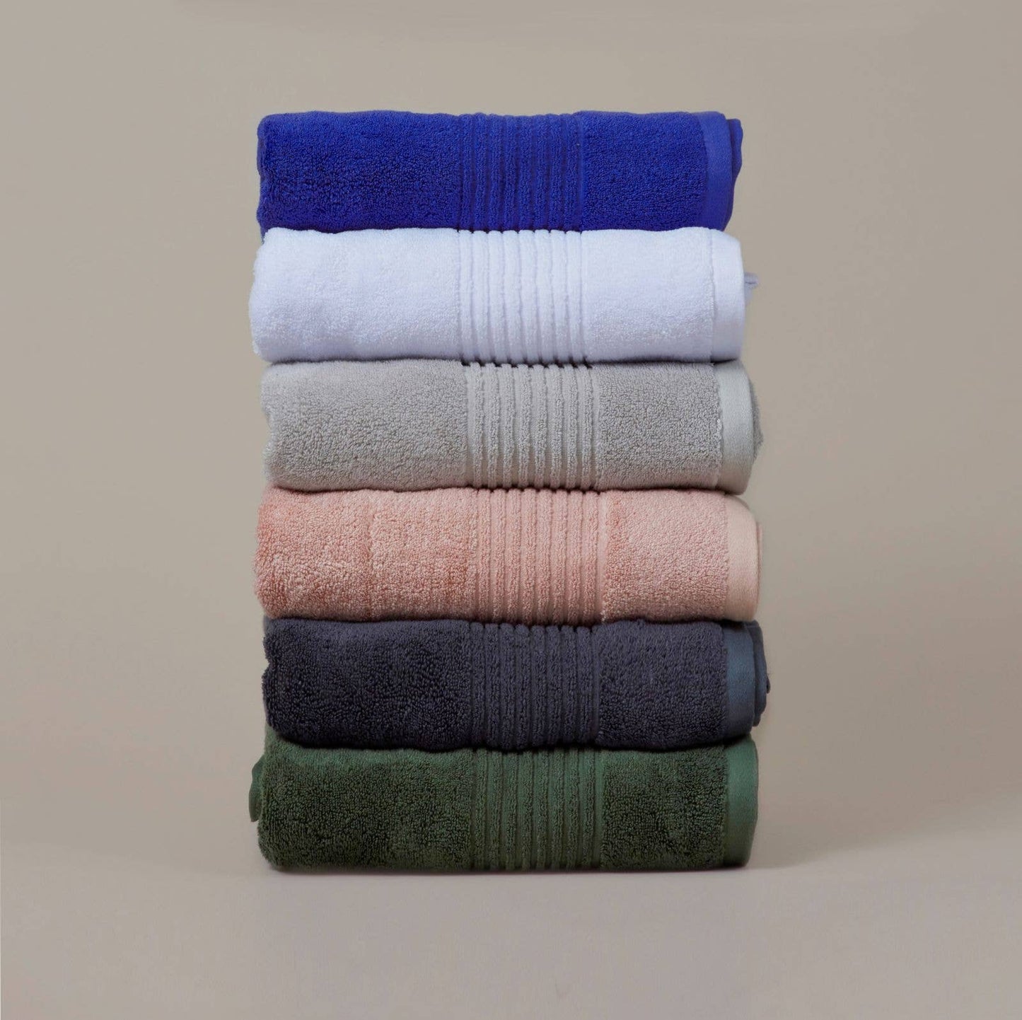 Ultra Soft - Plush Hypo-Allergenic Towels: Misona Blue