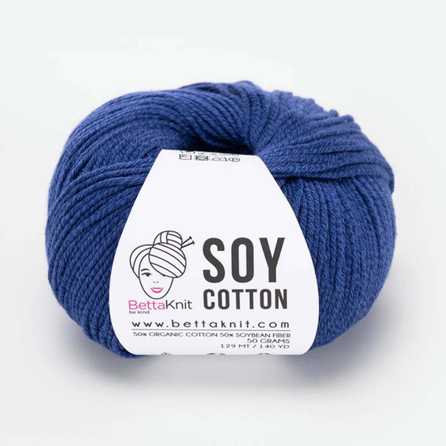 Soy Cotton, cotton and soy yarn: Raspberry