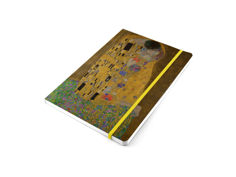 Softcover Books A5 , Gustav Klimt, The Kiss