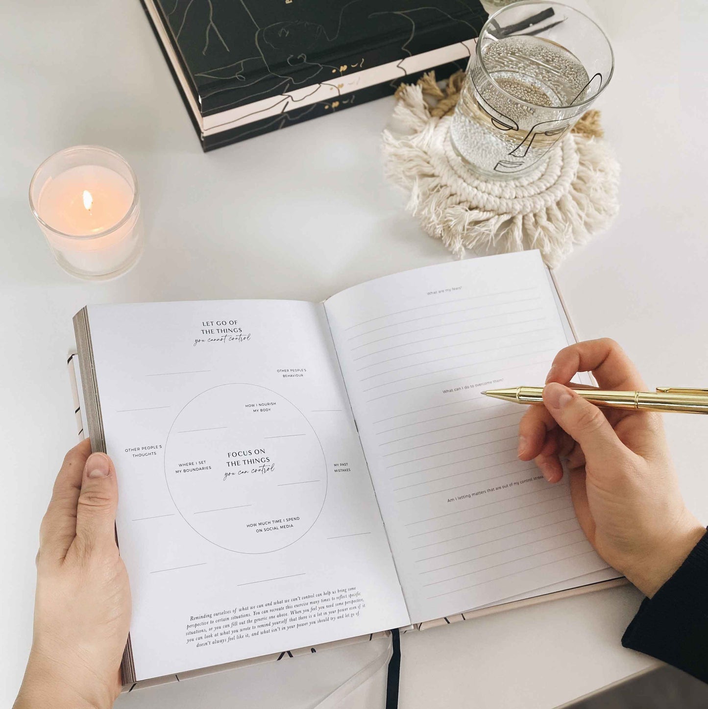Body + Soul (Cloth) Wellness Journal and Planner (Cloth)