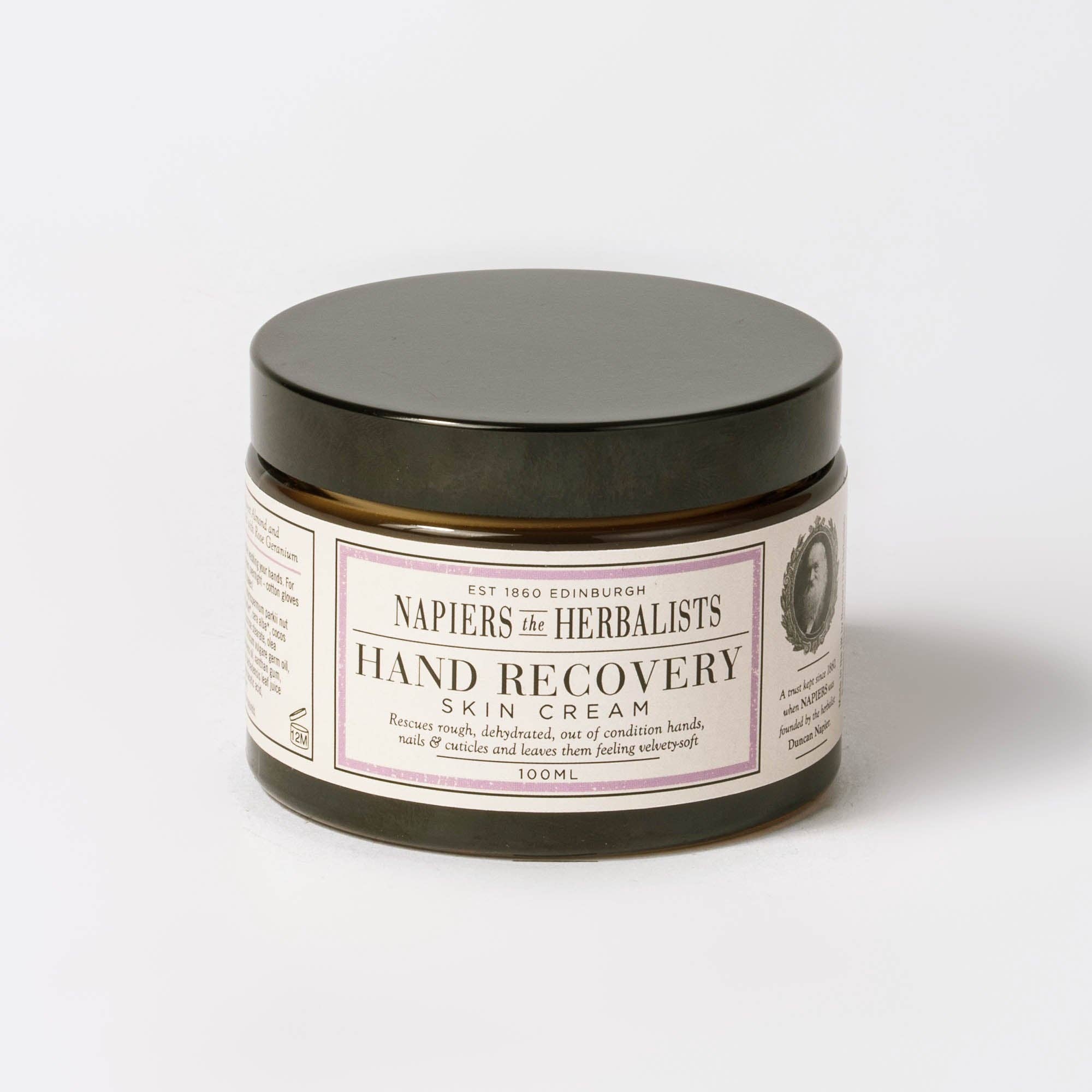 Napiers Hand Recovery Cream: 100ml