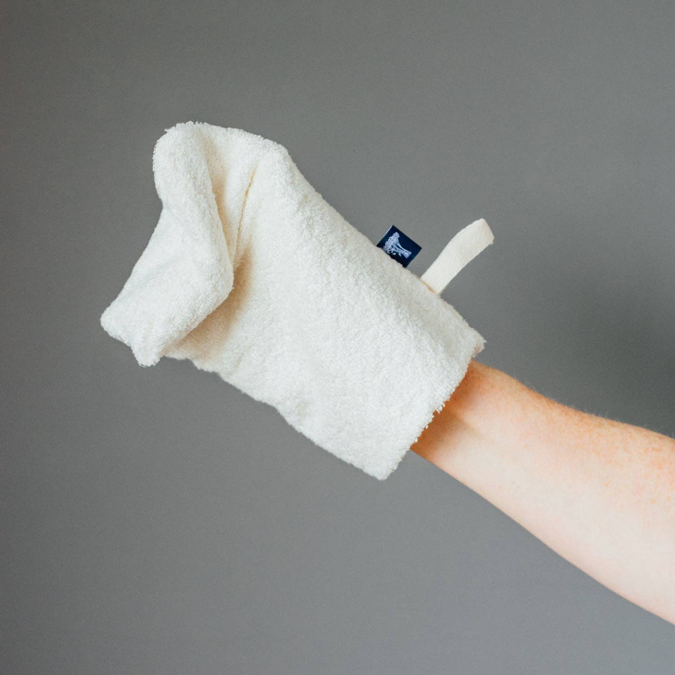 Reusable Bamboo Shower Mitt: Single Shower Mitt