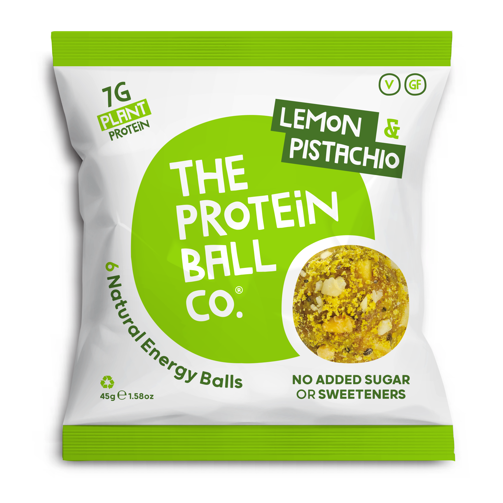 Lemon & Pistachio Protein Balls