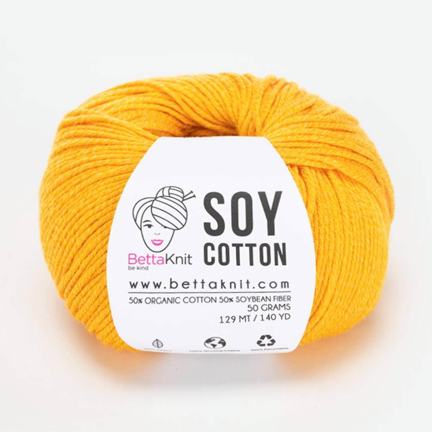 Soy Cotton, cotton and soy yarn: Raspberry