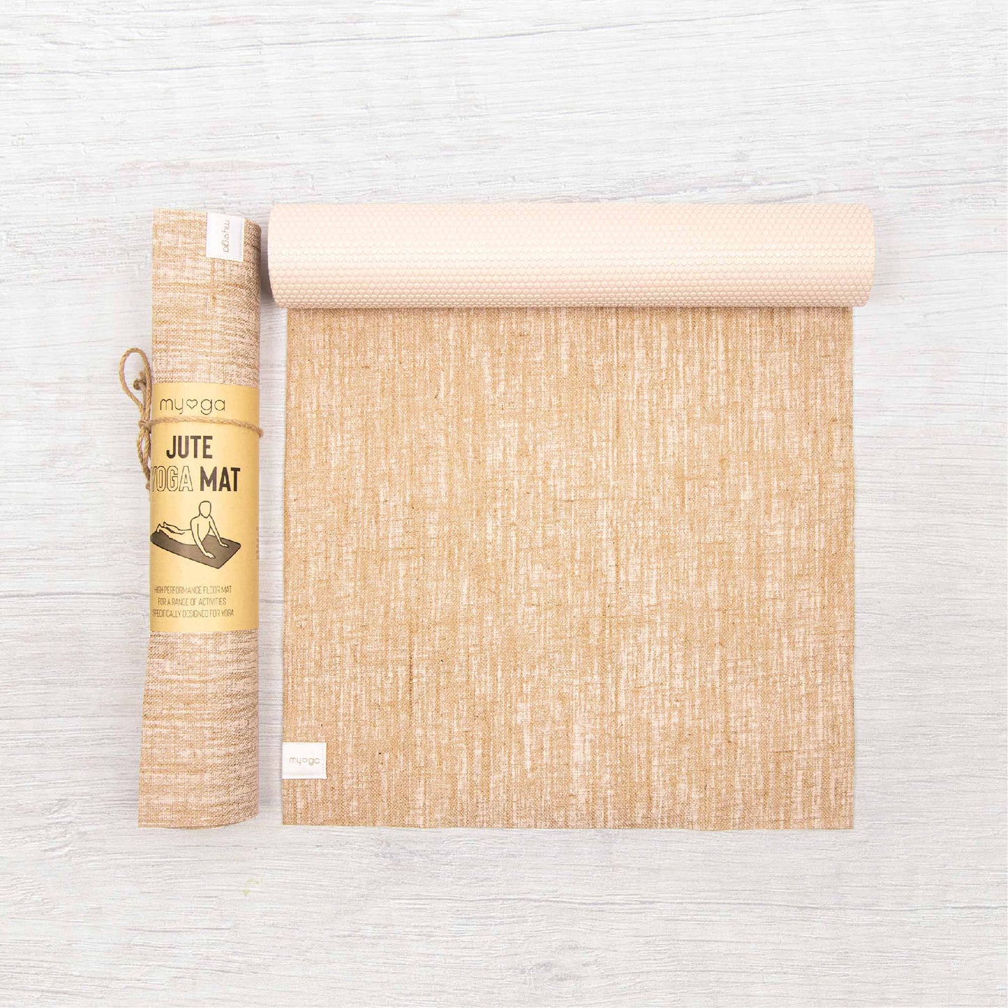 Jute Mats: Black