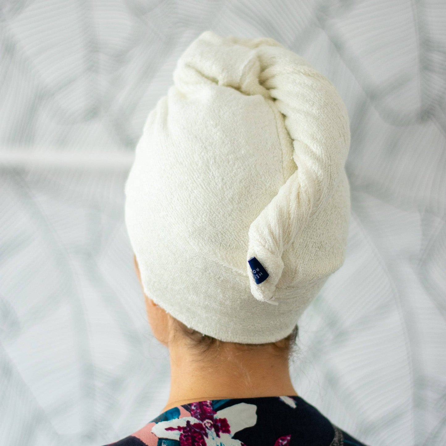 Bamboo Hair Wrap Towel, Super Soft For Drying Hair: Reusable Bamboo Hair Wrap