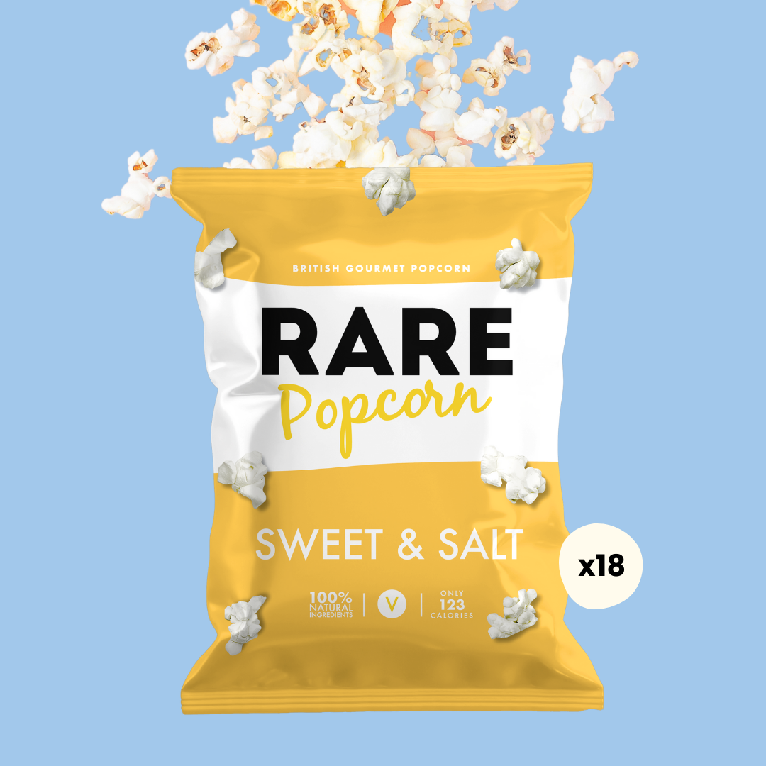 RARE Sweet & Salt Popcorn (Vegan, Natural)