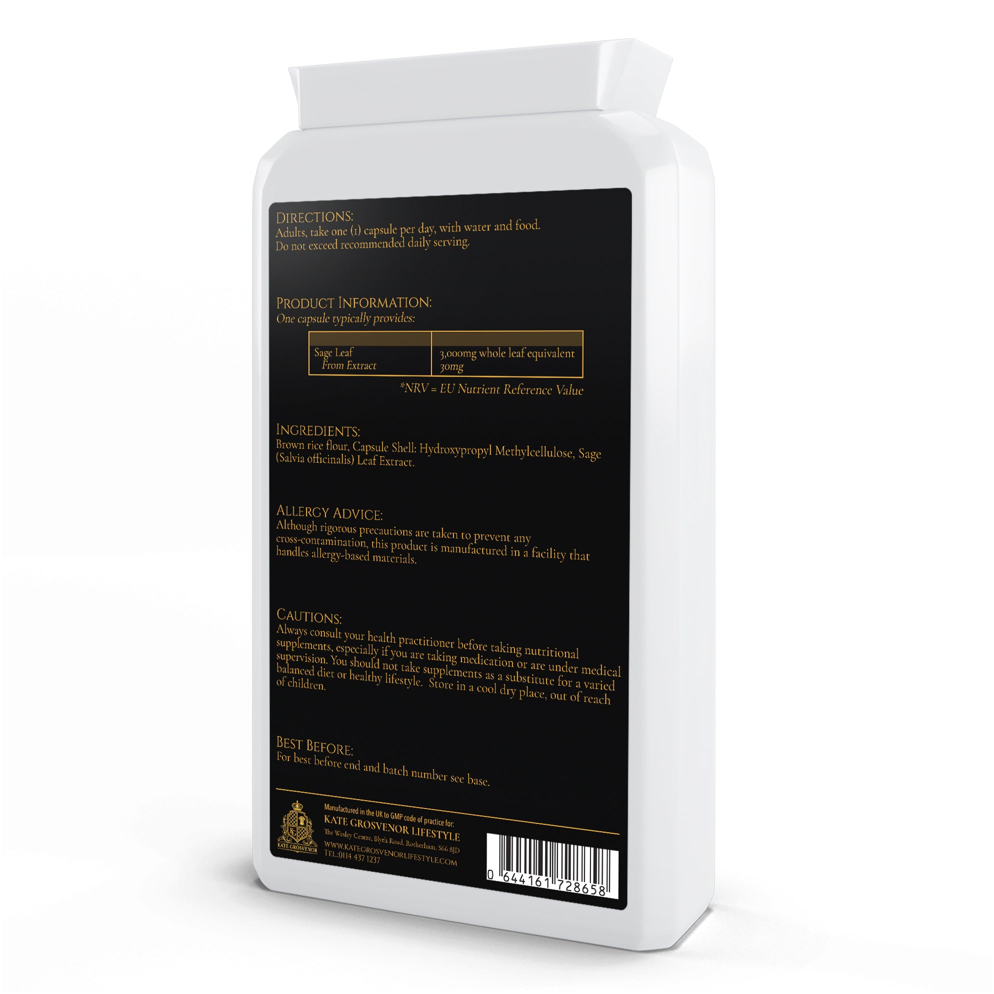 PeriCool: Sage Leaf Cooling Support for Hot Flushes & Night Sweats.