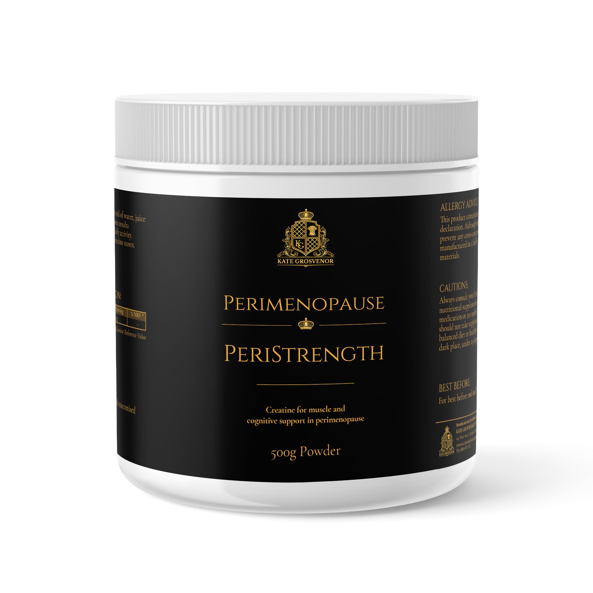 PeriStrength: Creatine for Muscle Strength, Energy and Cognitive Support