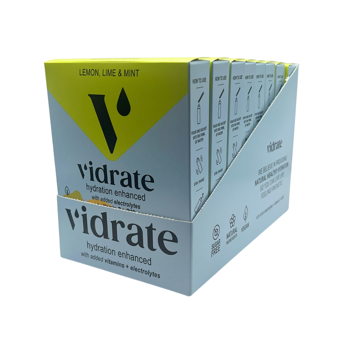 Vidrate Lemon Lime & Mint Hydration Sachets