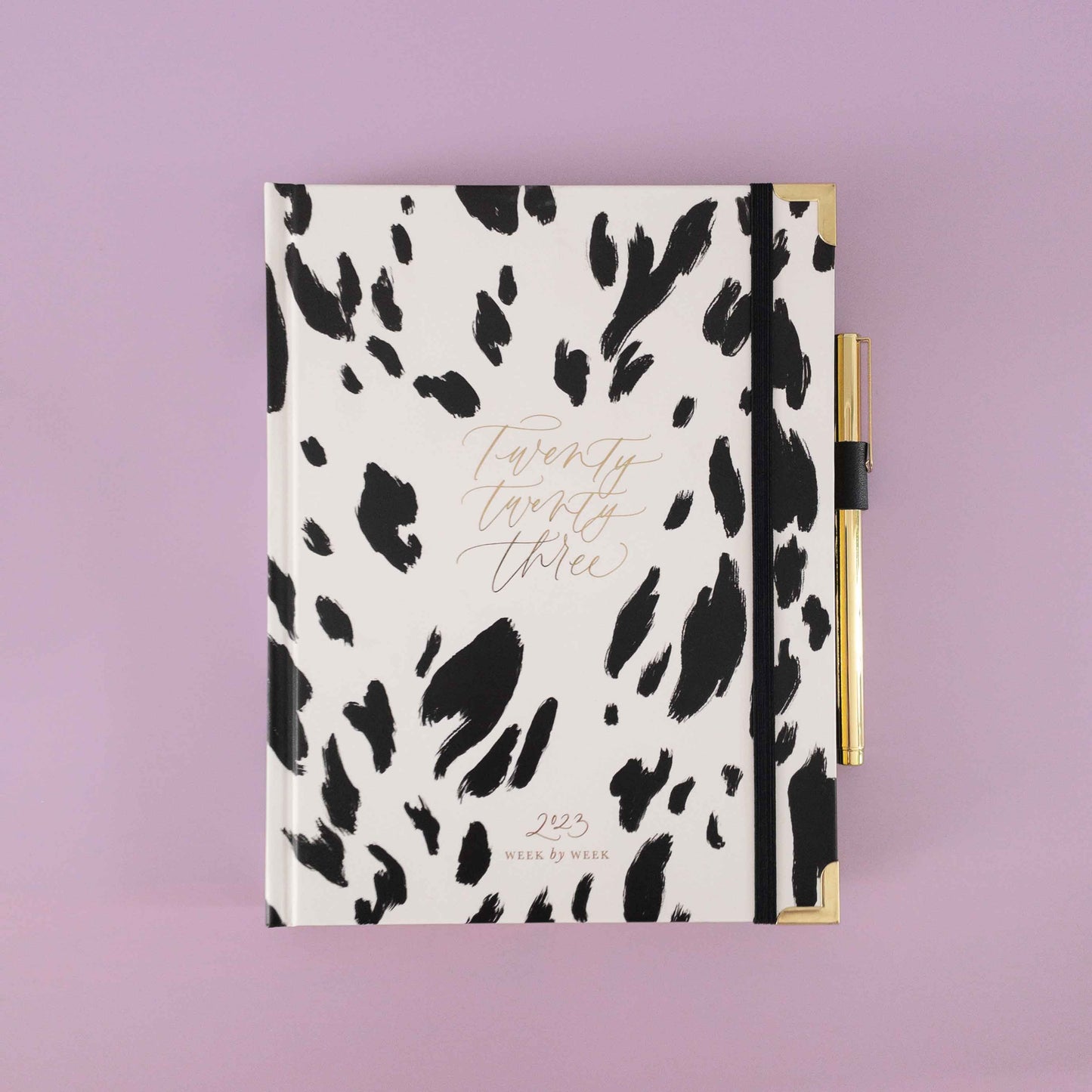 Pen Loop Holder - Black (Vegan Leather)