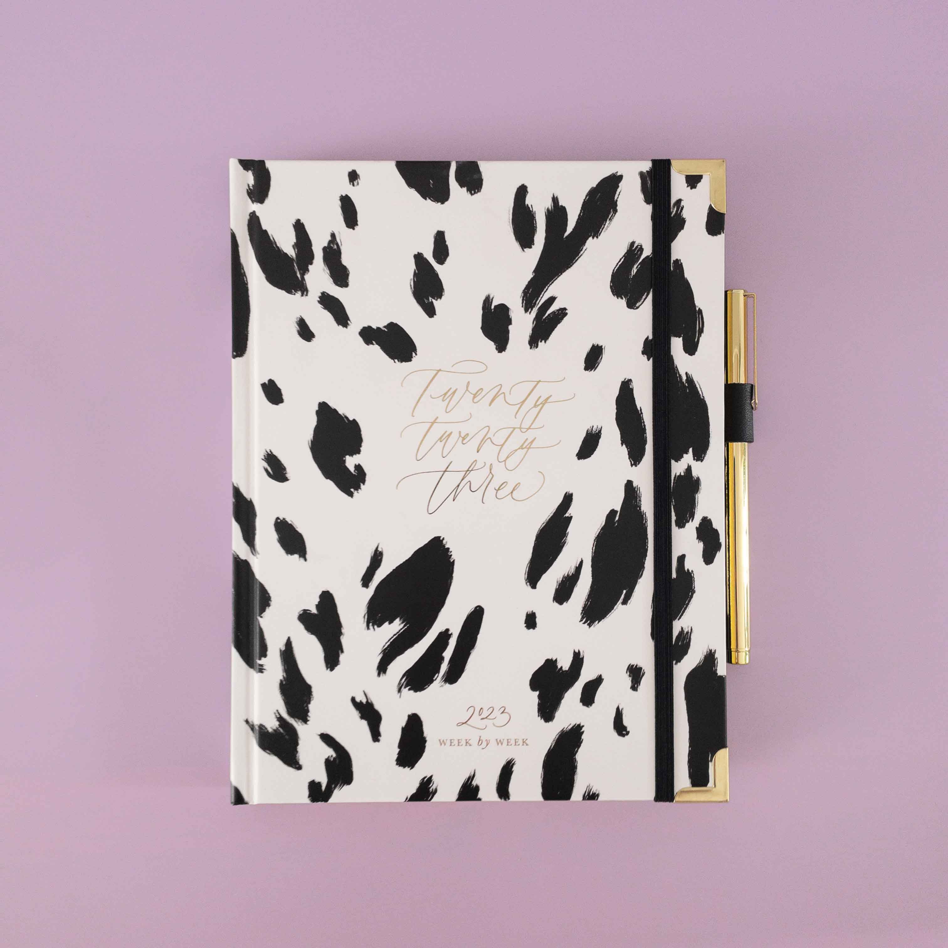 Pen Loop Holder - Black (Vegan Leather)