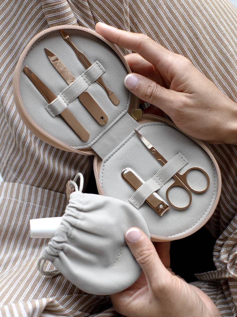 Blush Pink Travel Manicure Set