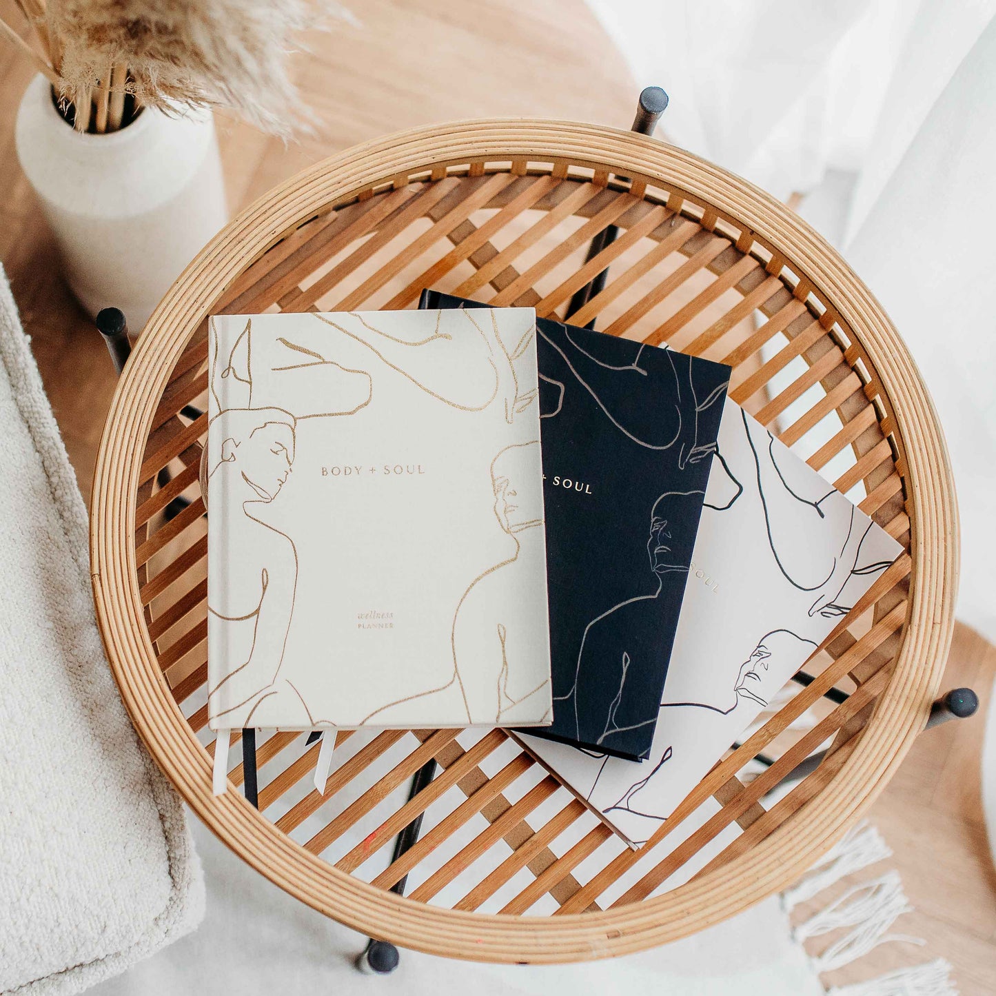 Body + Soul (Cloth) Wellness Journal and Planner (Cloth)