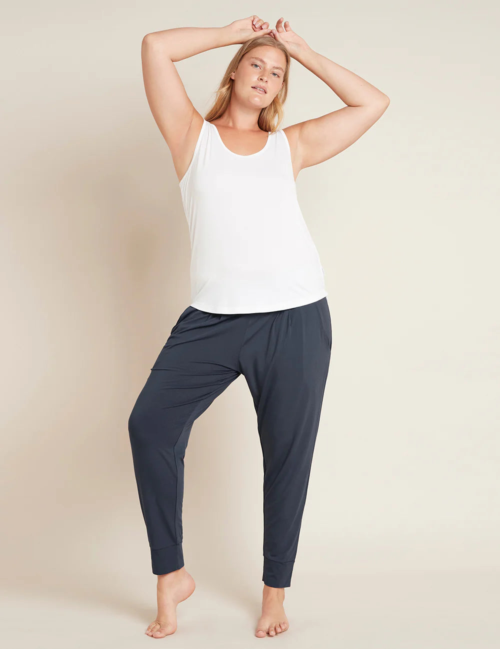 Boody Organic Bamboo Tank Top in White