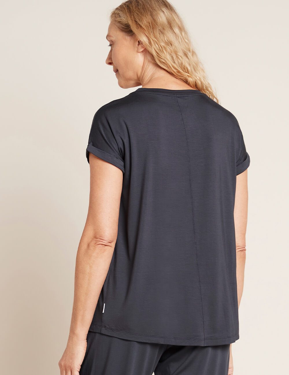 Boody Organic Bamboo Downtime Lounge Top - Storm