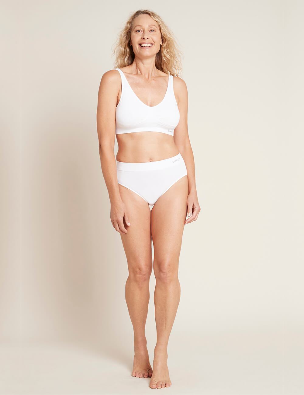 Organic Bamboo Full Brief White