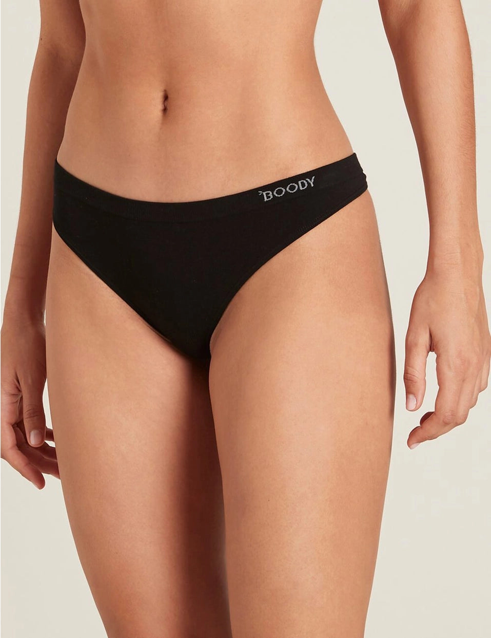 Boody Organic Bamboo G-String - Black