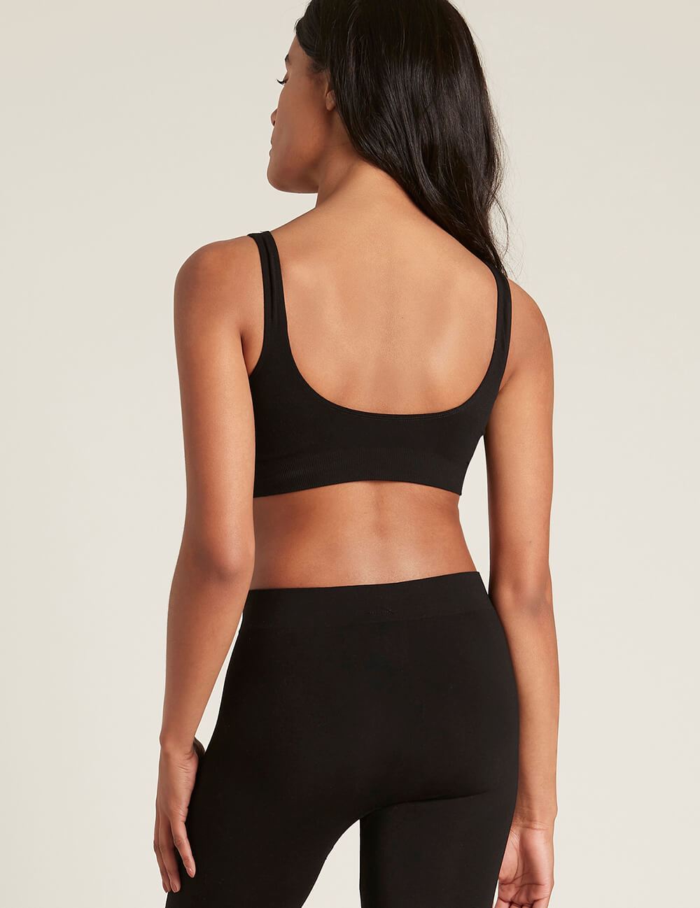 Boody Organic Bamboo Padded Shaper Bra - Black