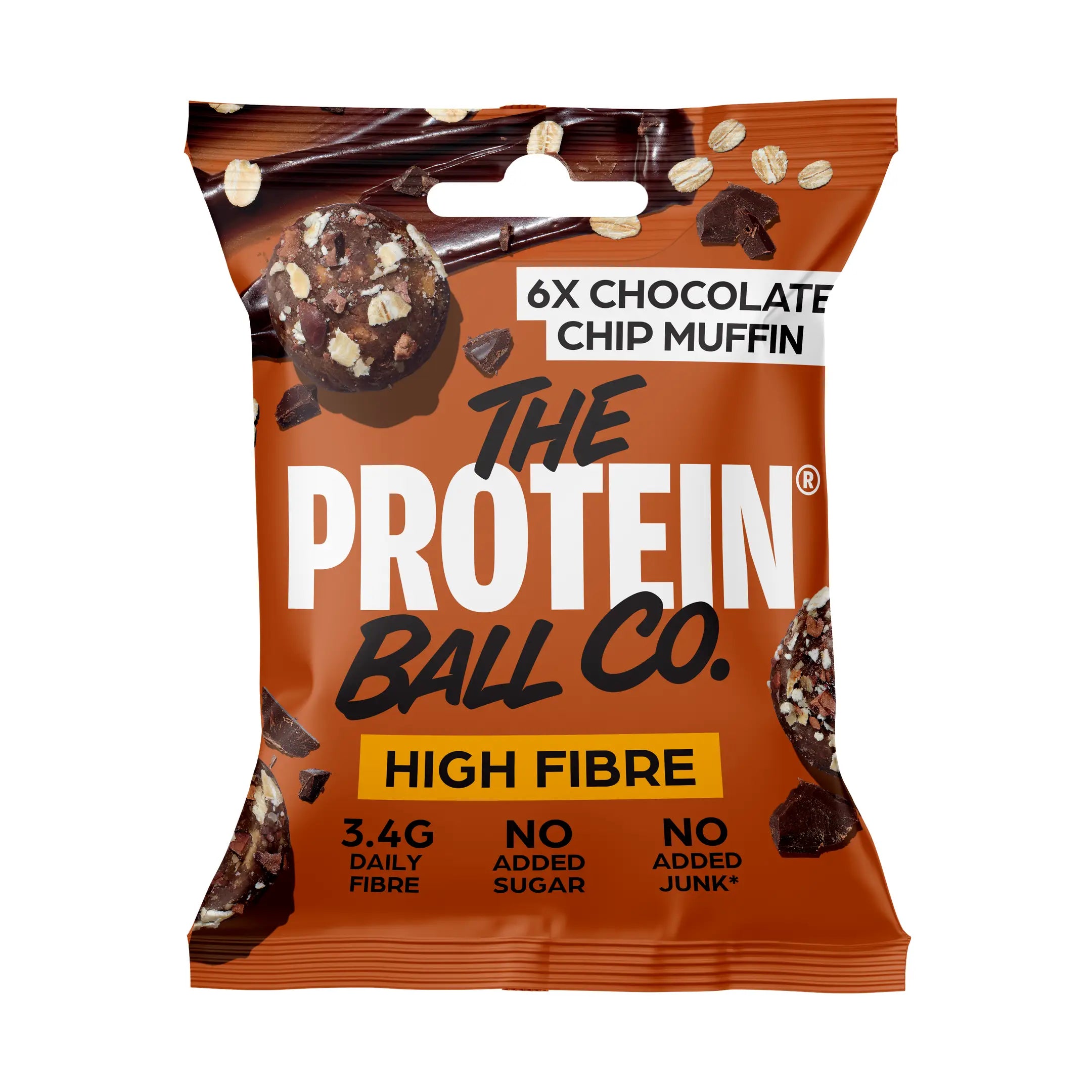 Choc Chip Muffin Protein Balls - Breakfast on the go