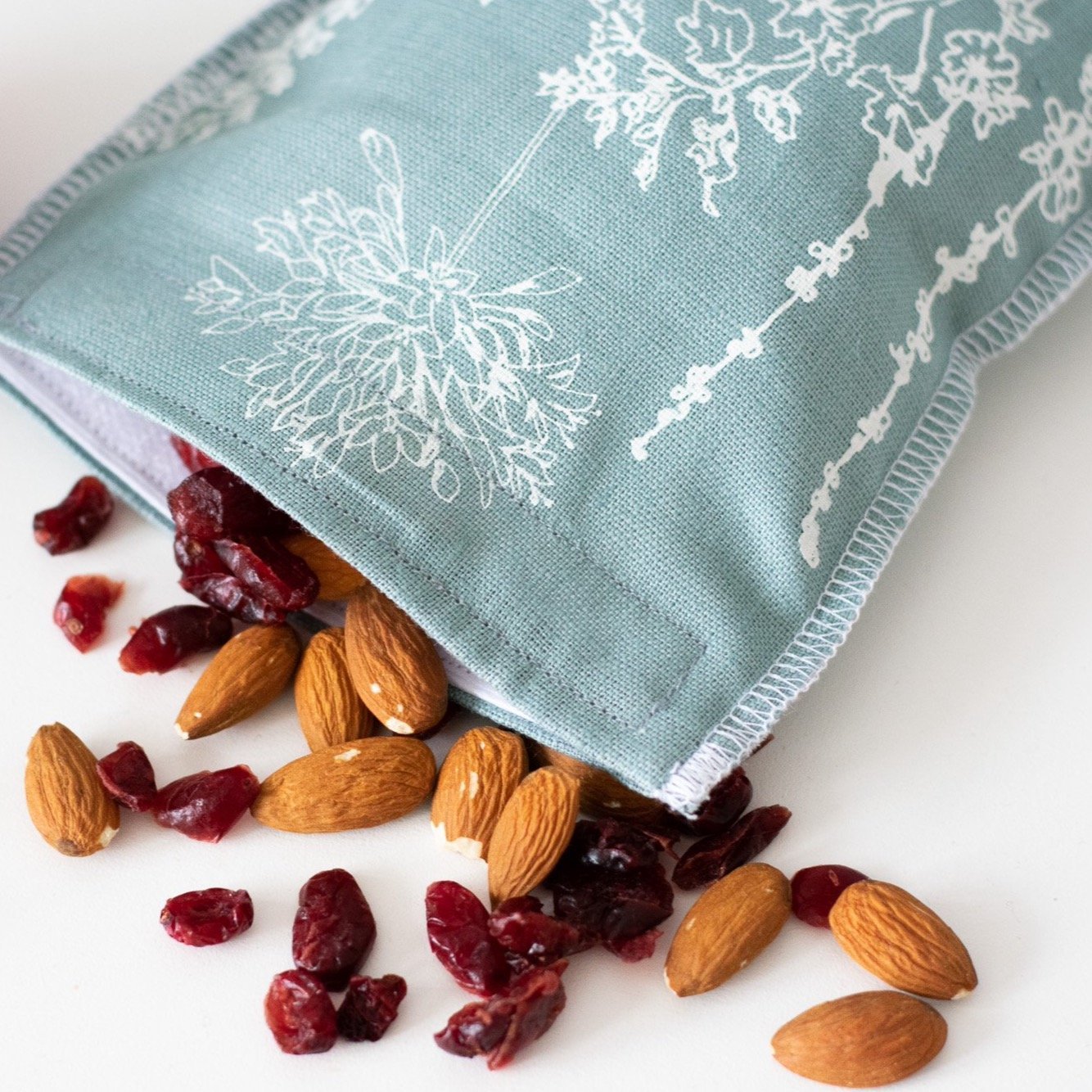 Reusable Snack Bag in Duck Egg Blue