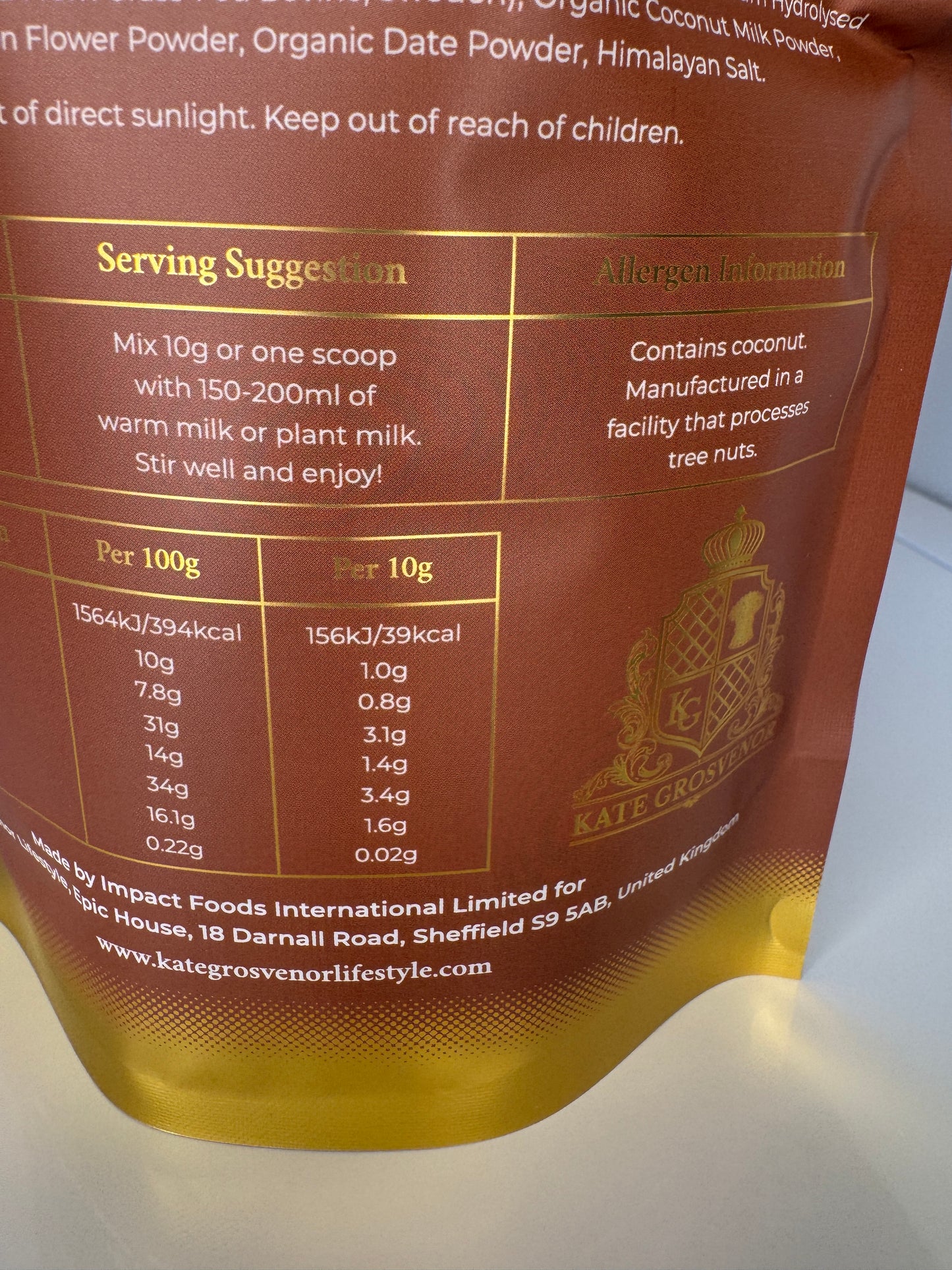 Perimenopause Cacao, Collagen & Calm