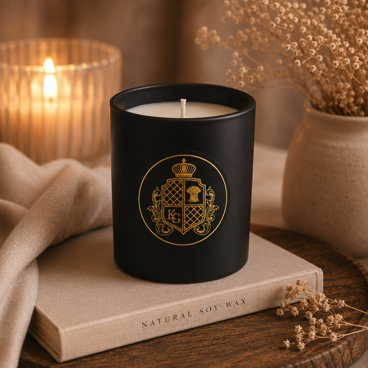 Kate Grosvenor Lifestyle Soy Wax Candle 200G: Egyptian Amber