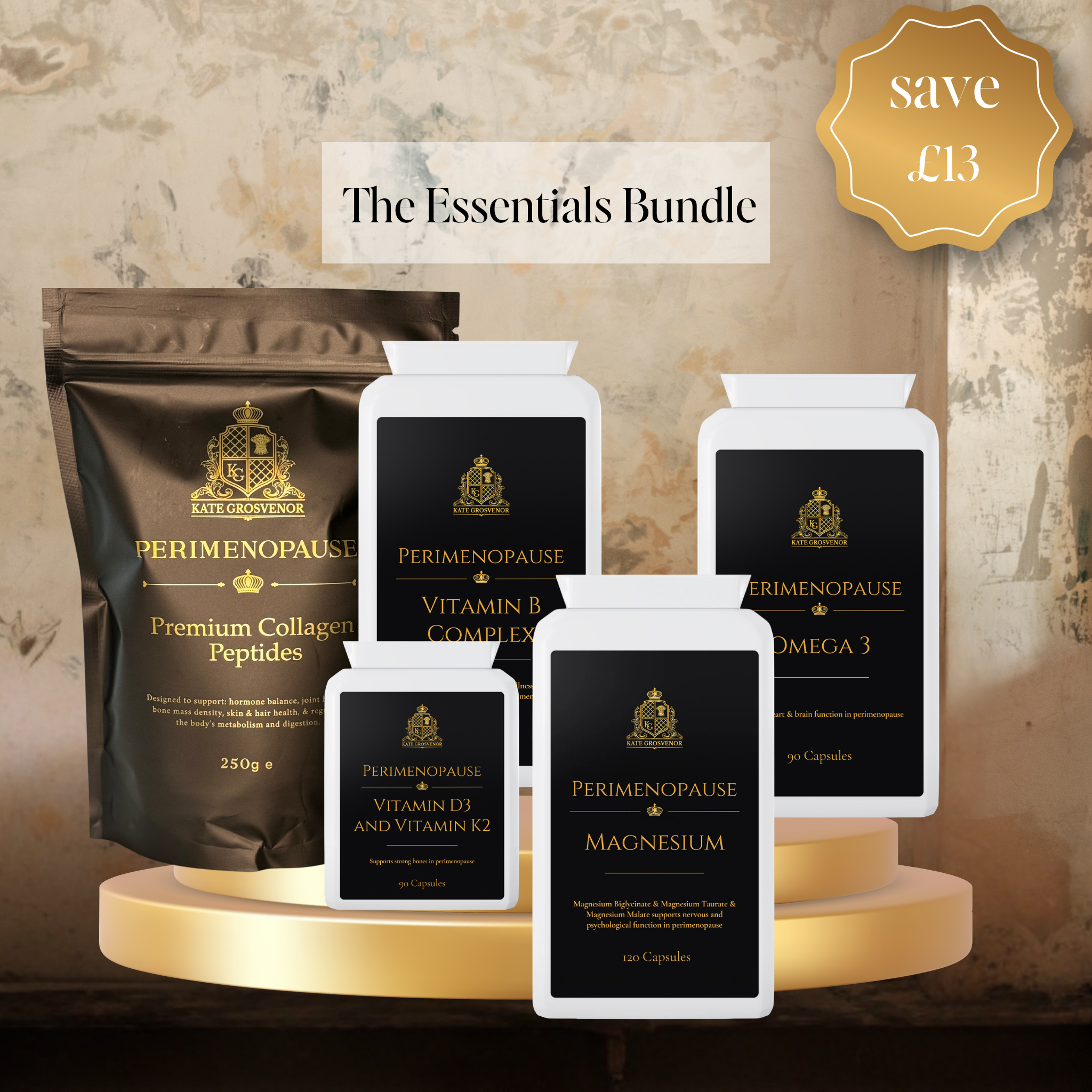 The Essentials Perimenopause Supplements Bundle