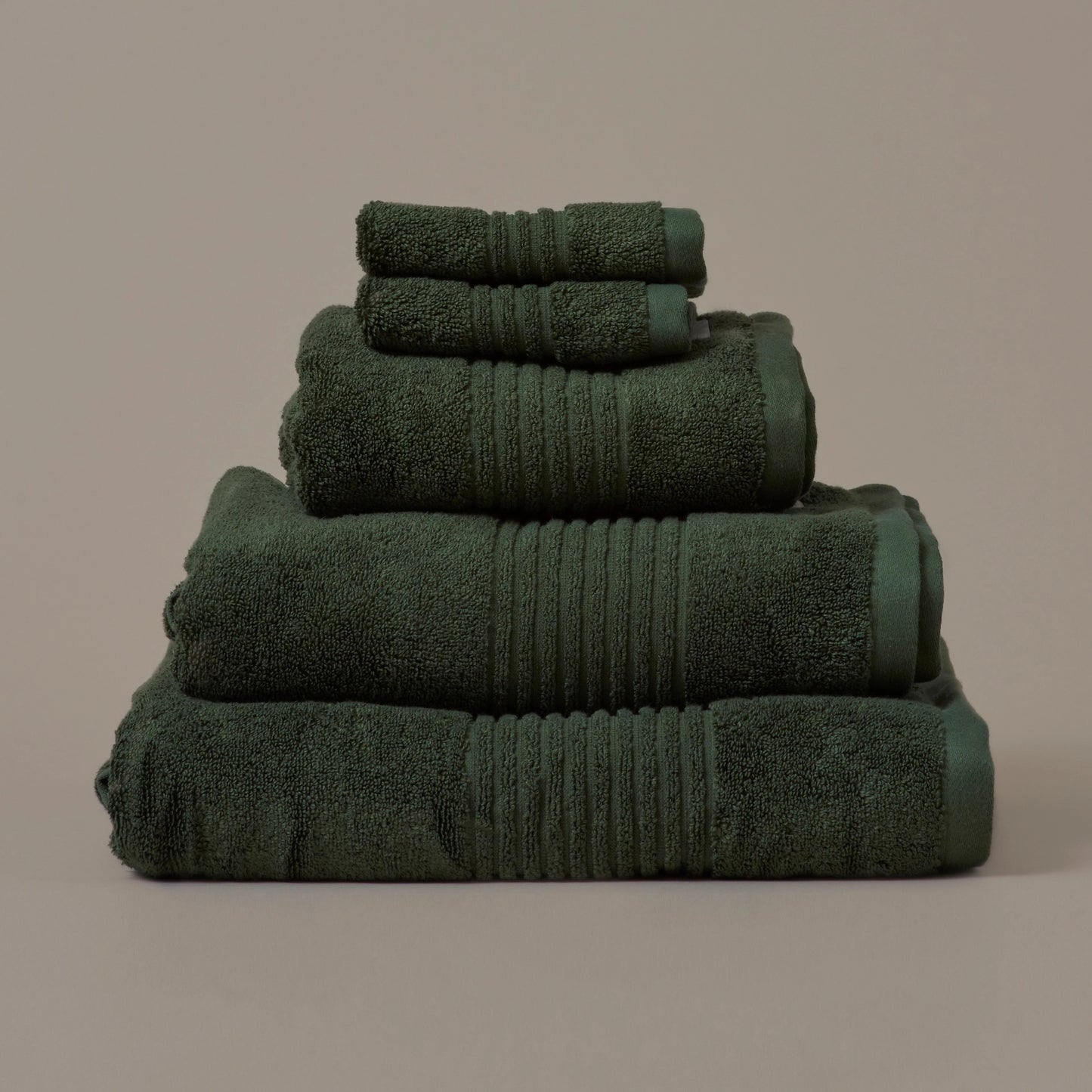 Ultra Soft - Plush Hypo-Allergenic Towels: Khaki