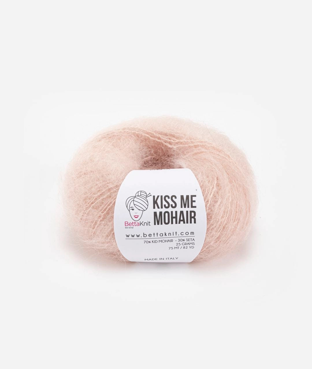 Kiss Me Mohair, Soft Yarn - 70% Kid Mohair — 30% Silk