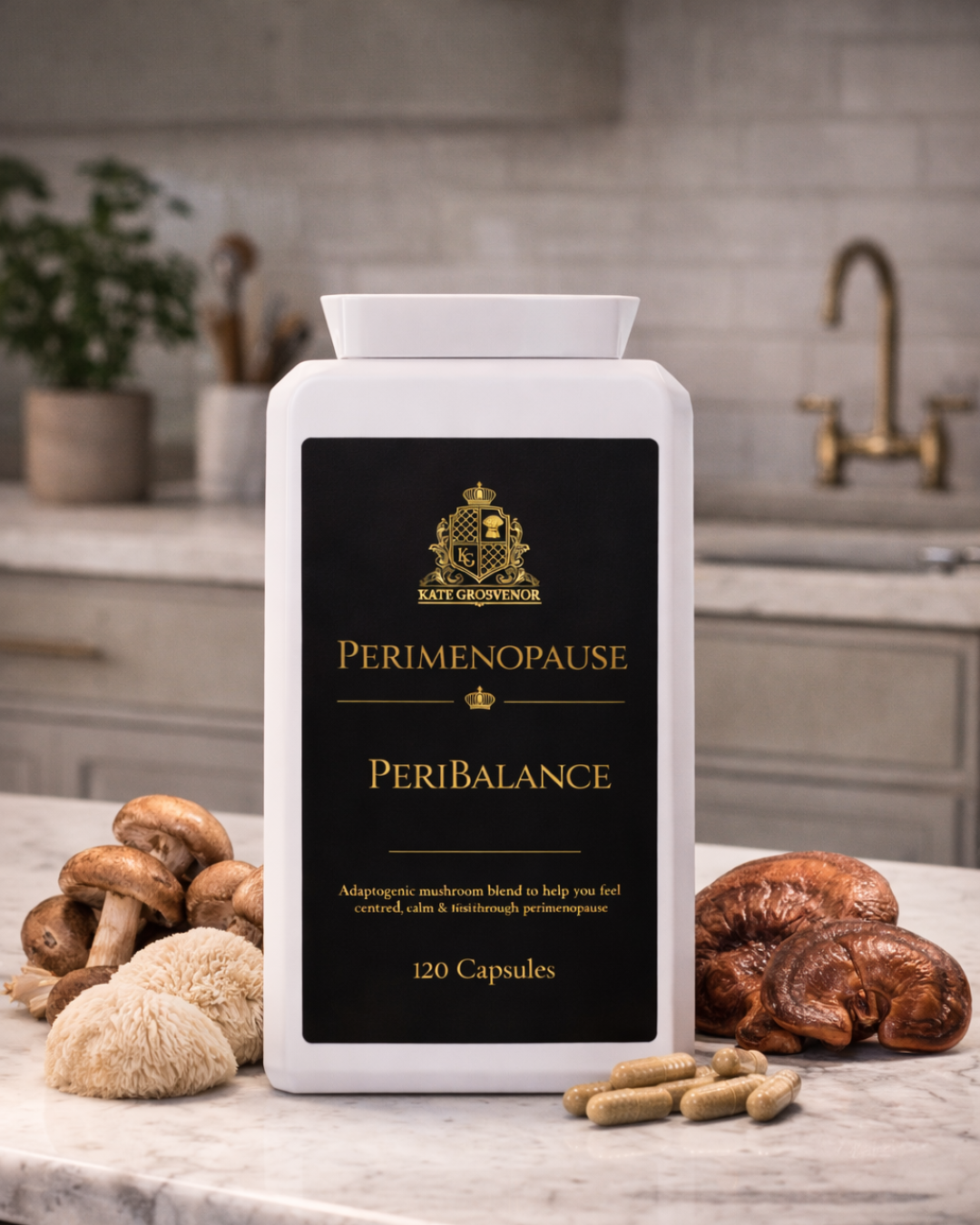 PeriBalance: Mushroom Blend to Help You Feel Centred, Calm & Resilient in Perimenopause