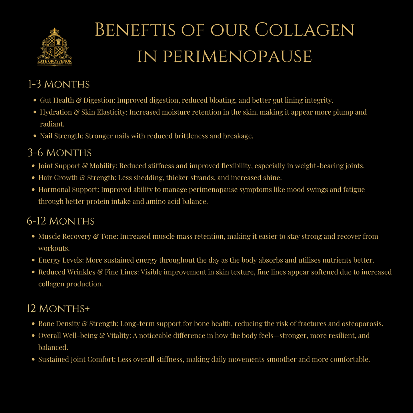 Perimenopause Premium Collagen Peptides
