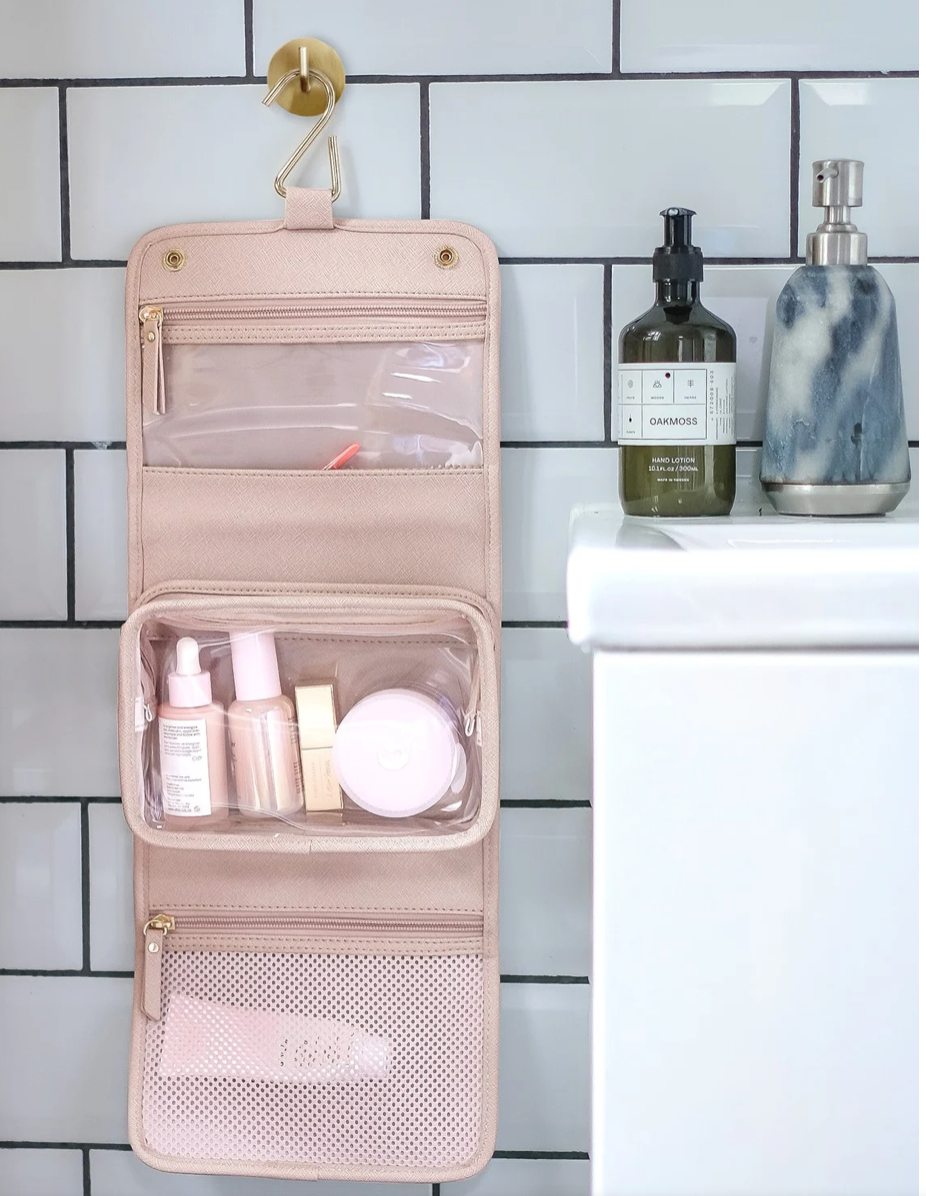 Blush Small Hanging Washbag