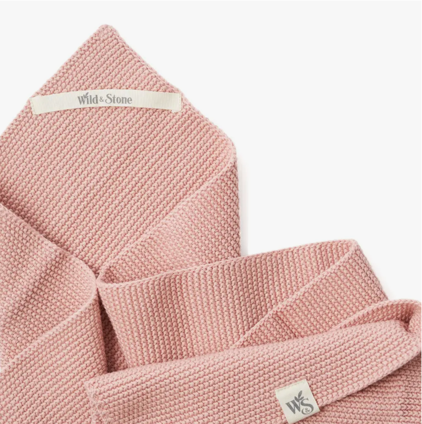 Hand Towels - 100% Organic Cotton - Rose
