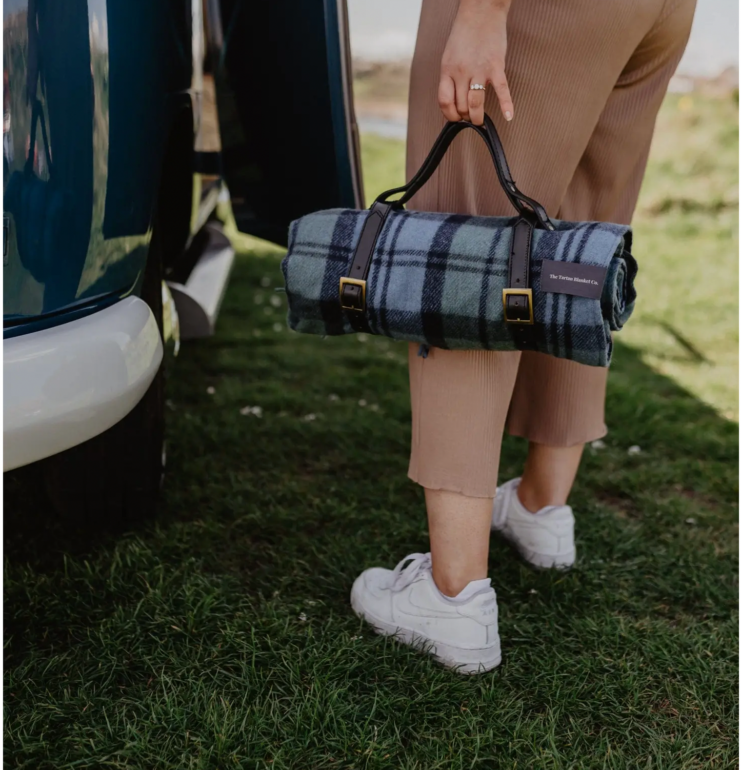 Leather Picnic Carrier