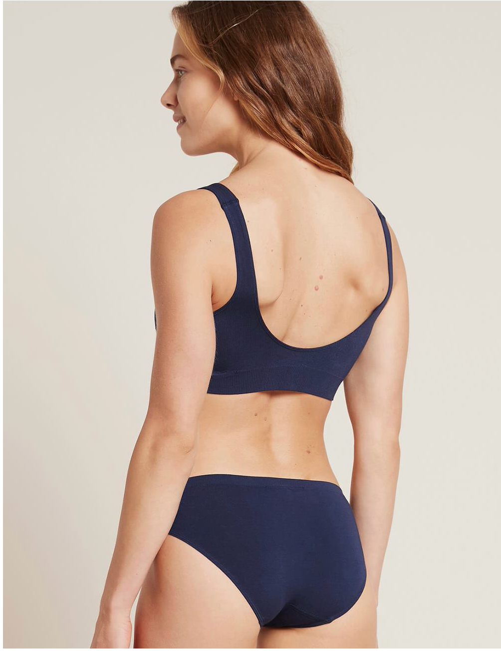 Boody Organic Bamboo Padded Shaper Bra - Navy