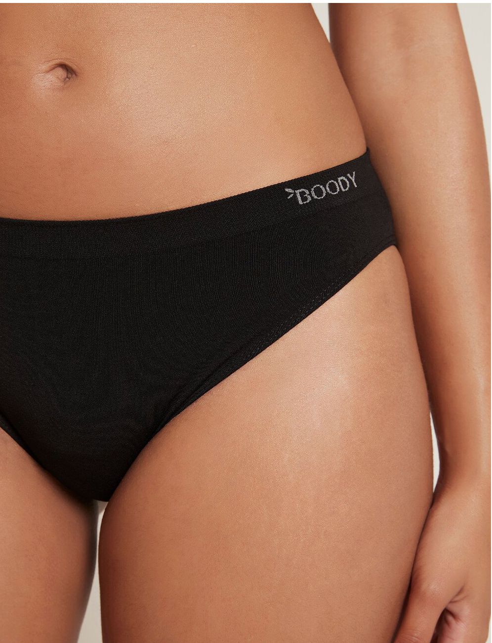 Boody Organic Bamboo Classic Bikini Black