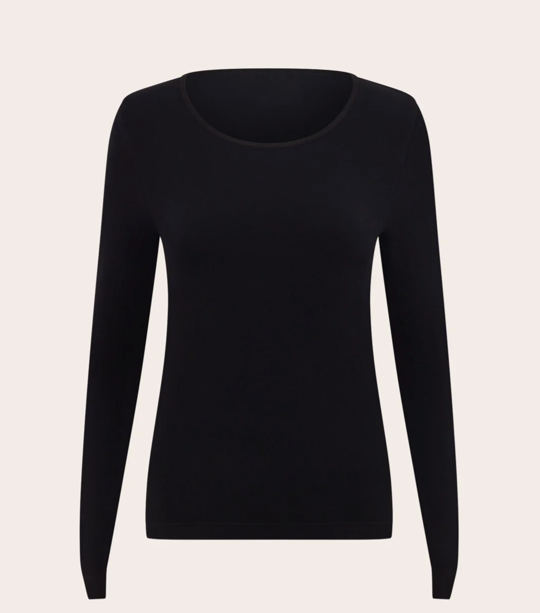 Long Sleeve Top Black