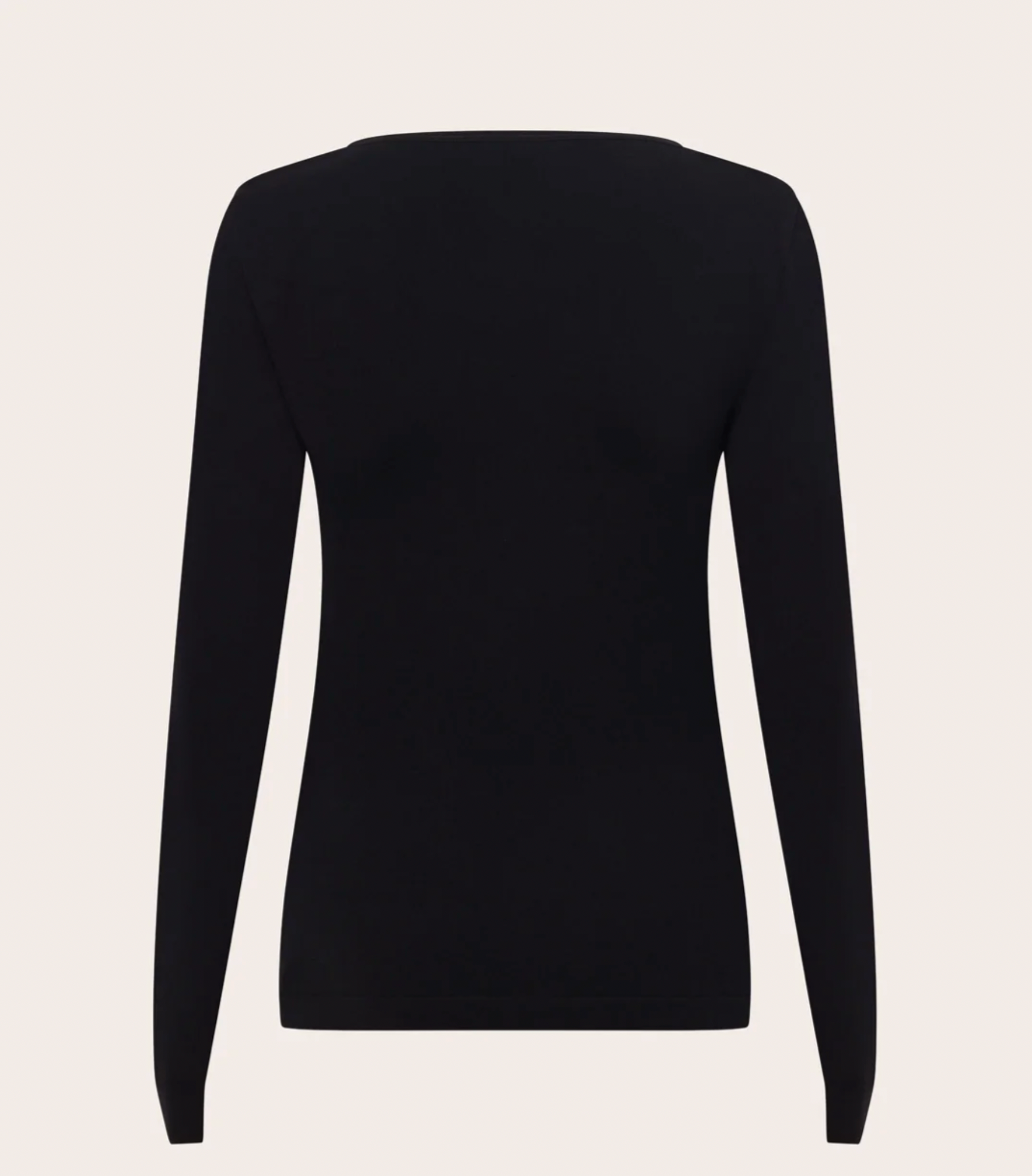 Long Sleeve Top Black