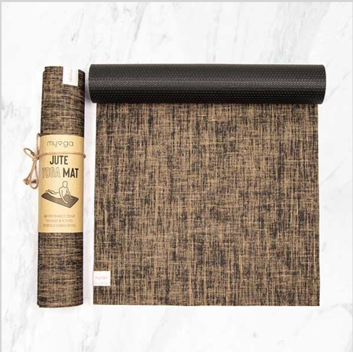 Myga Jute Mat - Black