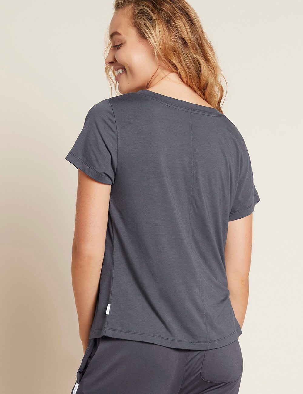 Bamboo Goodnight Sleep Tee Storm