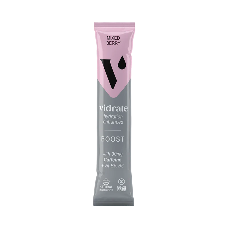 Vidrate Boost (Mixed Berry) Hydration Sachets