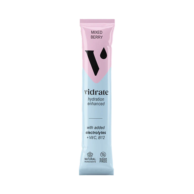 Vidrate Mixed Berry Hydration Sachets