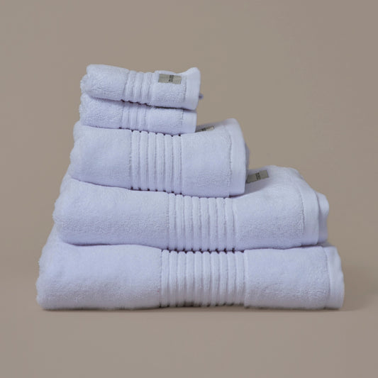 Ultra Soft  - Plush Hypo-Allergenic Towels: White