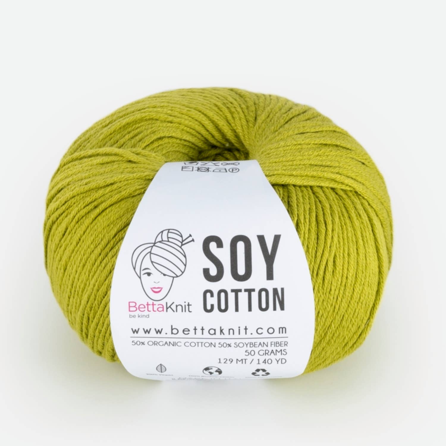 Soy Cotton, cotton and soy yarn: Raspberry